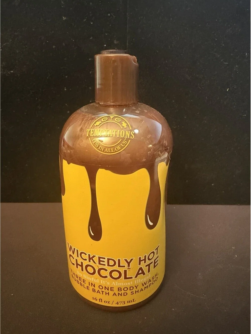 Bath & Body Works Temptations ~ Wickedly Hot Chocolate ~ 3 IN 1 SIZE 16 oz Rare
